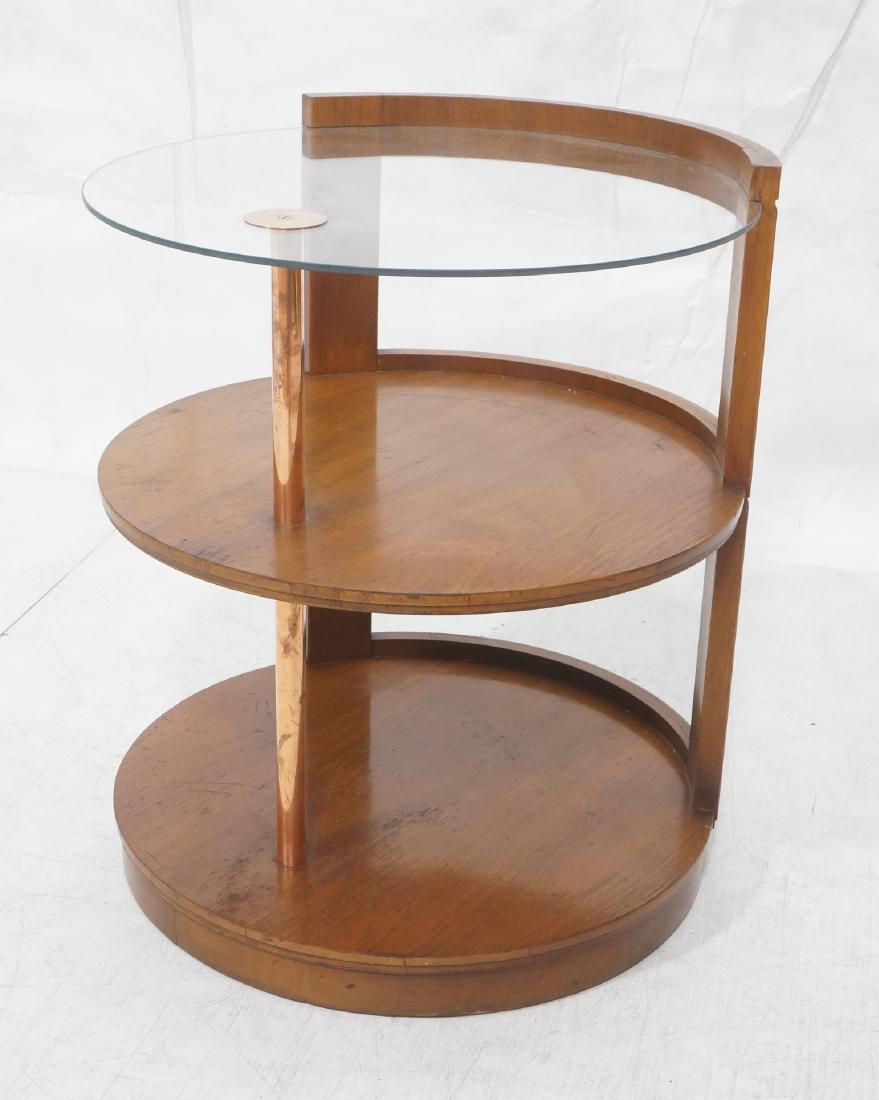 Gilbert Rohde Art Deco Triple Tier Side End Table (1 of 10)