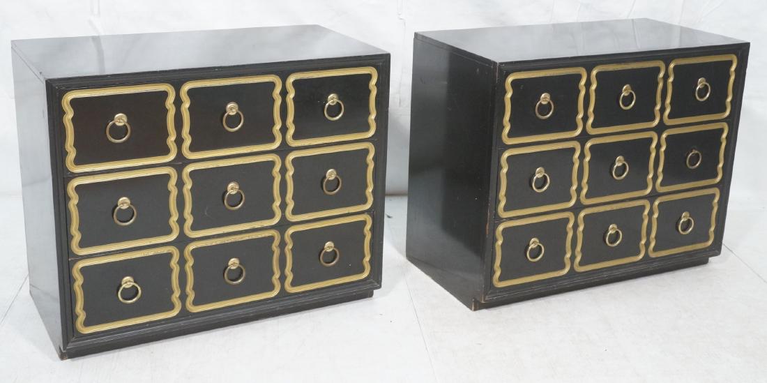 Pr DOROTHY DRAPER Attributed Ebonized Bachelor's (1 of 15)