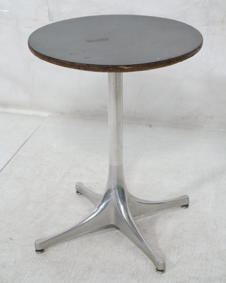 HERMAN MILLER Small Round Side Table. Space age a (1 of 10)