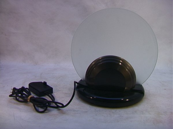Relco Milano Italy Marble and Glass Table Lamp. Fro