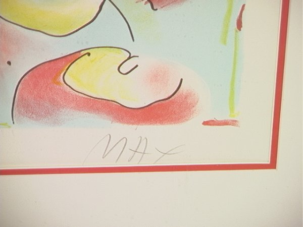 PETER MAX Pencil Signed 86/165 Orig Lithograph  - 2