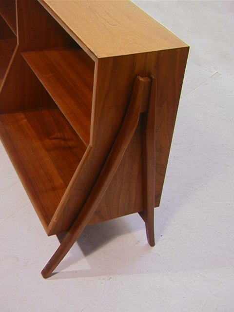 Danish Modern Style Style Bookcase on exterior wish - 2