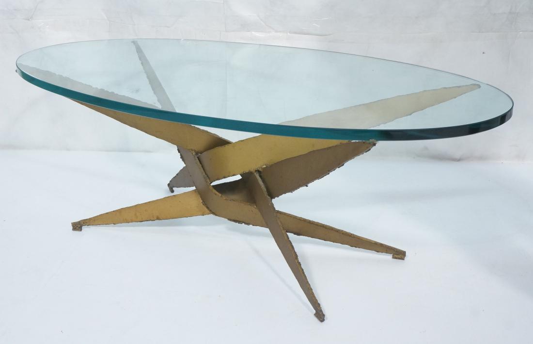 Brutalist SILAS SEANDEL style Welded Metal Cockta (1 of 10)