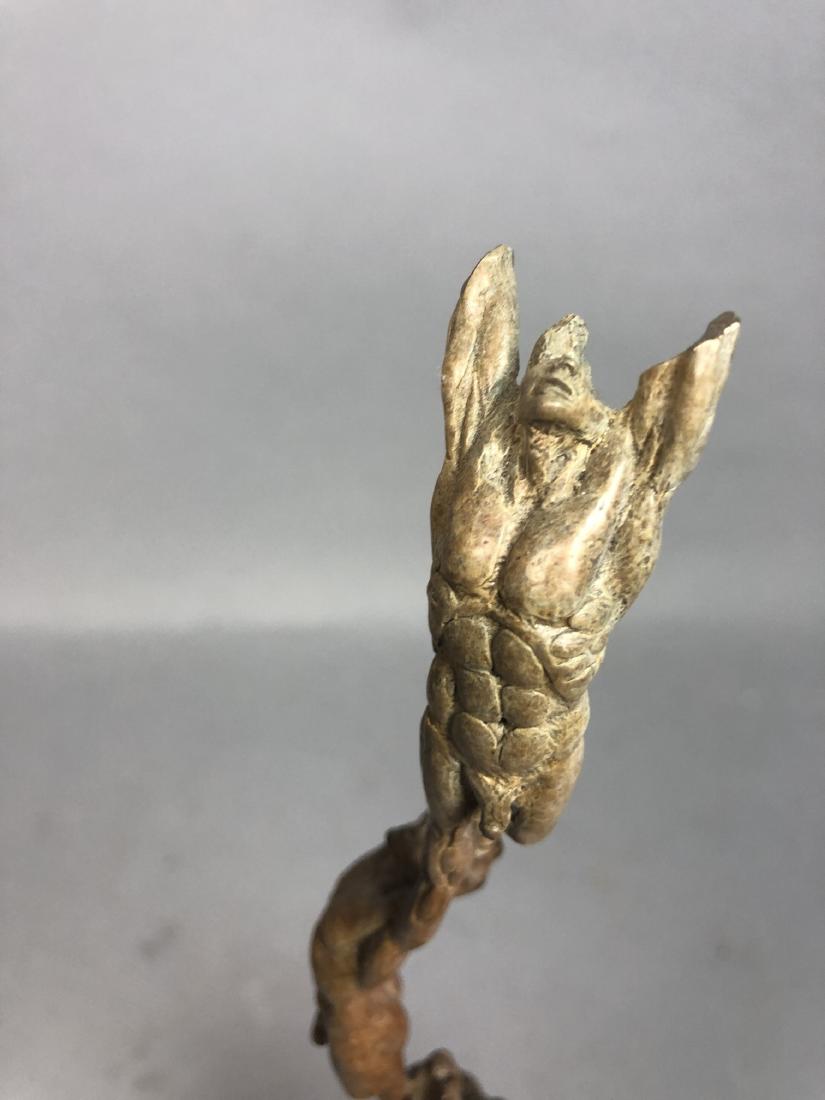 ZENOS FRUDAKIS Attrib. Bronze Figural Sculpture.