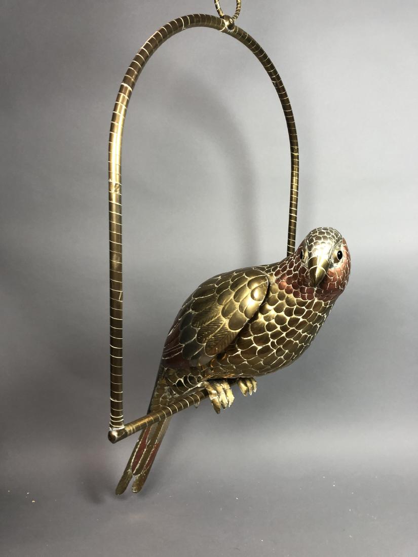 SERGIO BUSTAMANTE Mixed Metal Bird Sculpture. Cop (1 of 7)