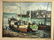DURVAL PEREIRA Marine Scene Oil Painting. Fishing