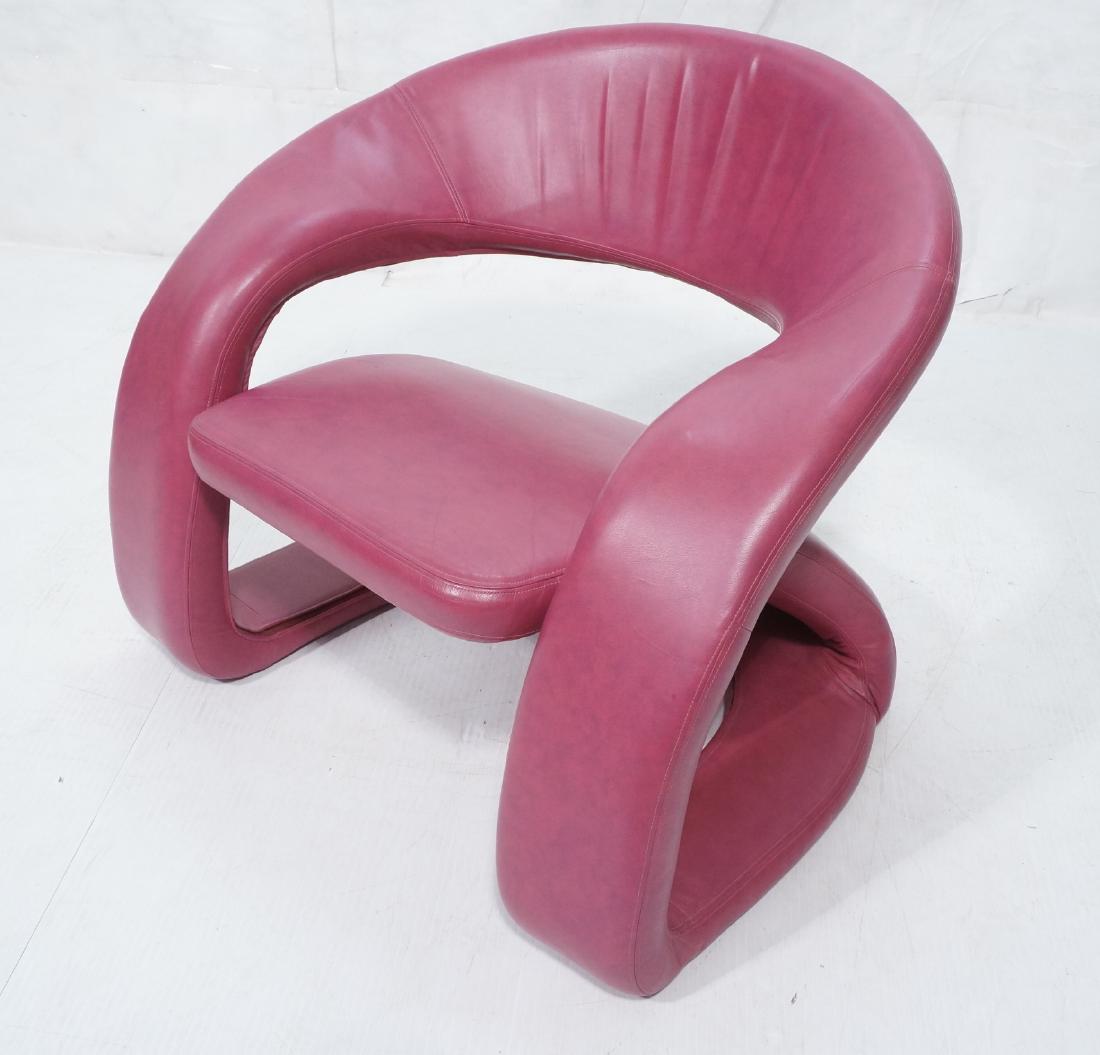 Jaymar Cantilever Purple Vinyl Chair Cool Design Feb 04 2014 Uniques Antiques Inc In Pa