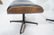 CHARLES EAMES Style Lounge Chair & Ottoman. Black - 11