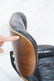 CHARLES EAMES Style Lounge Chair & Ottoman. Black - 6
