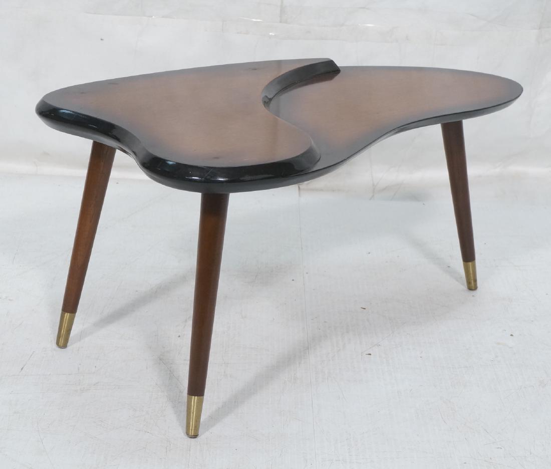 Kidney Shaped Modernist Coffee Table End Table. S (1 of 12)