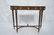 2pc Hall Console Table & Wall Mirror. Marble top - 10