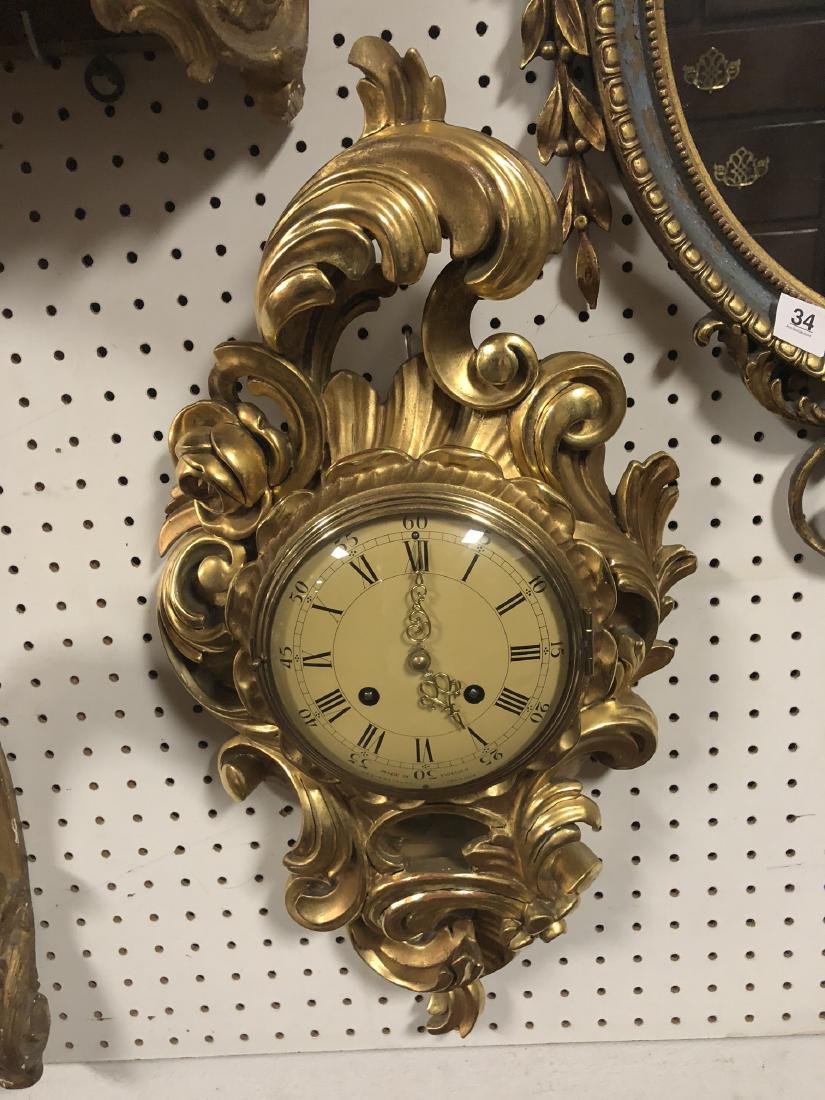 WESTERSTRAND TOREBODA Swedish Vintage Wall Clock. (1 of 5)