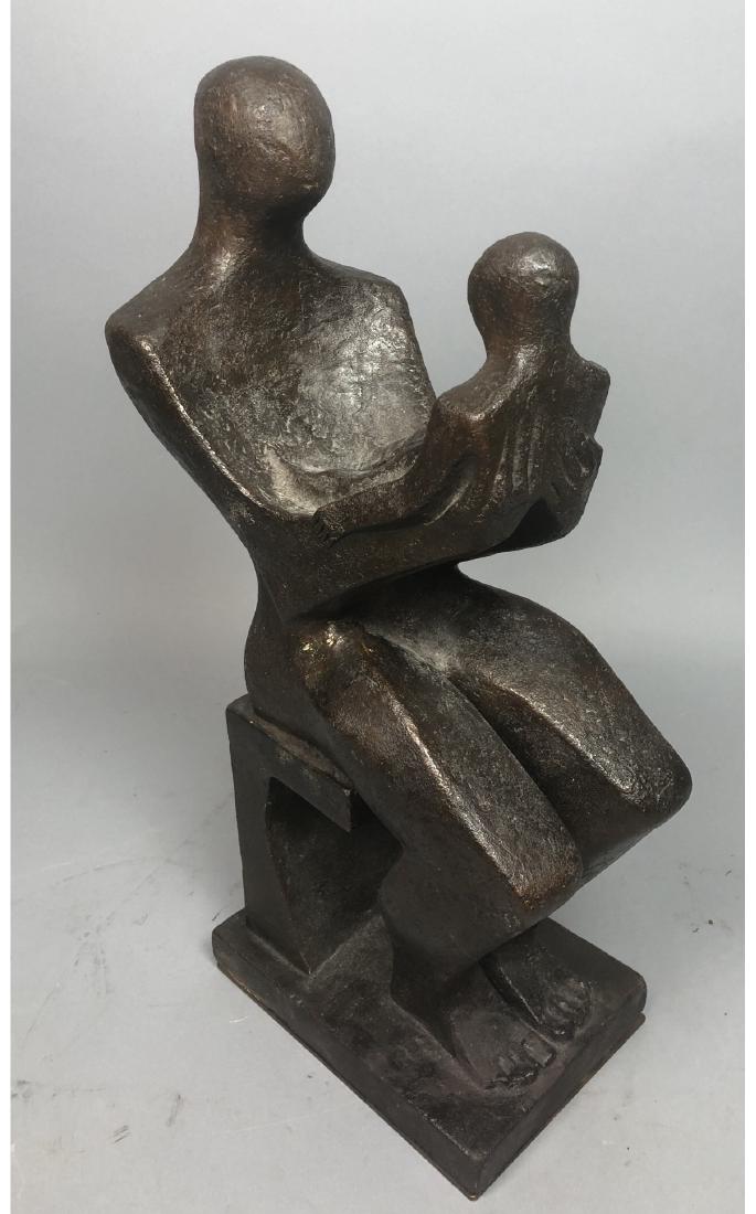 Jason Seley Modernist Abstract Brown Figural Scul (1 of 7)