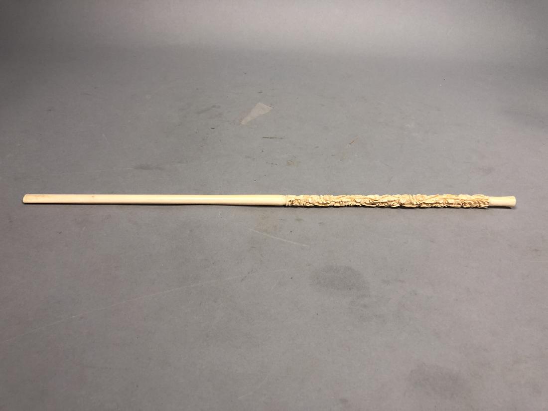 Vintage Carved Extra Long Cigarette Holder. Smoki (1 of 10)