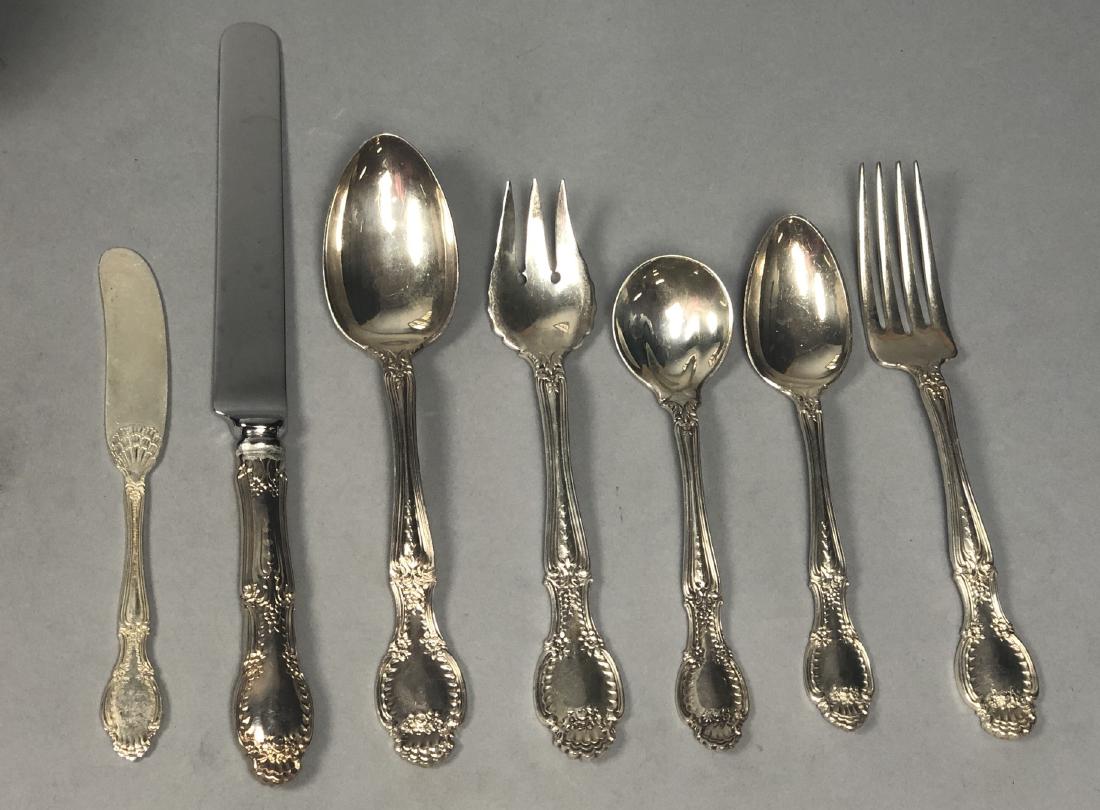 89pc TIFFANY & CO Sterling Silver Flatware Set. " (1 of 4)