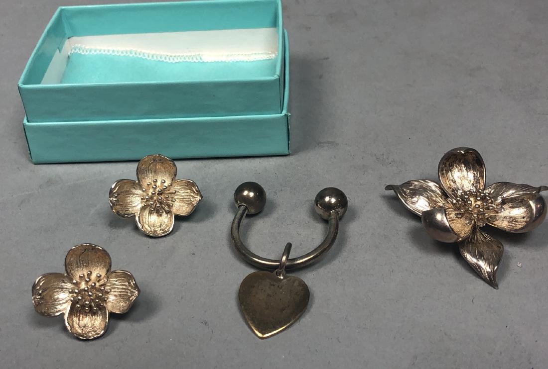 4pc TIFFANY & Co. Sterling Silver Jewelry Lot. Pr (1 of 6)