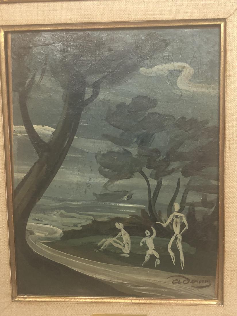 A. DERAIN Modernist Abstract Landscape Oil Painti (1 of 9)