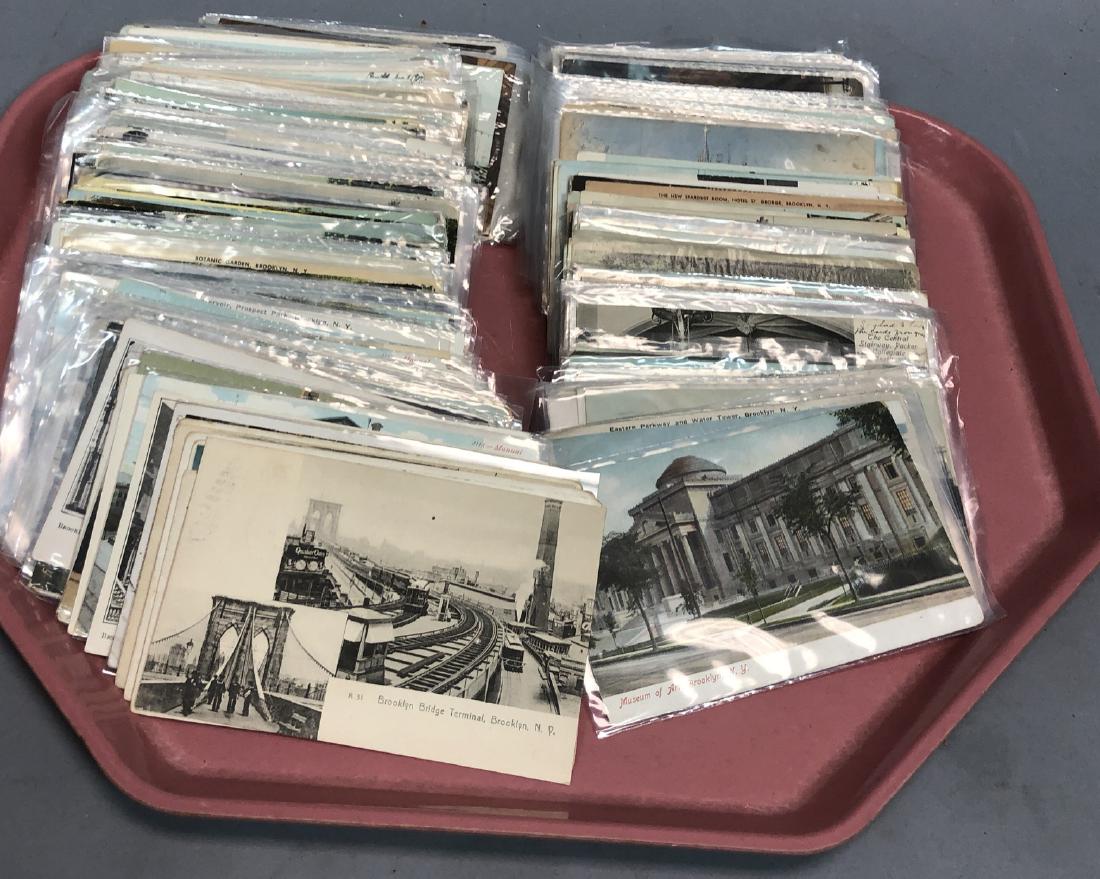 Large Tray Lot Vintage  Postcards. All BROOKLYN N (1 of 6)