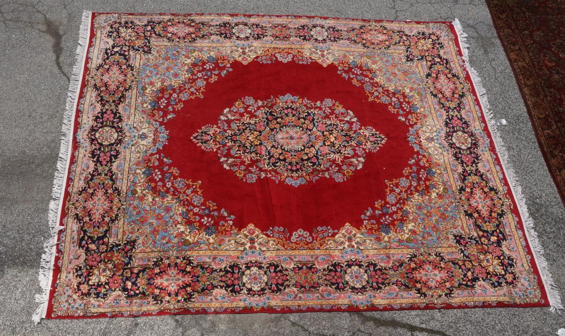 13x9'10 Red 9'3x6'1   Handmade Carpet (1 of 9)