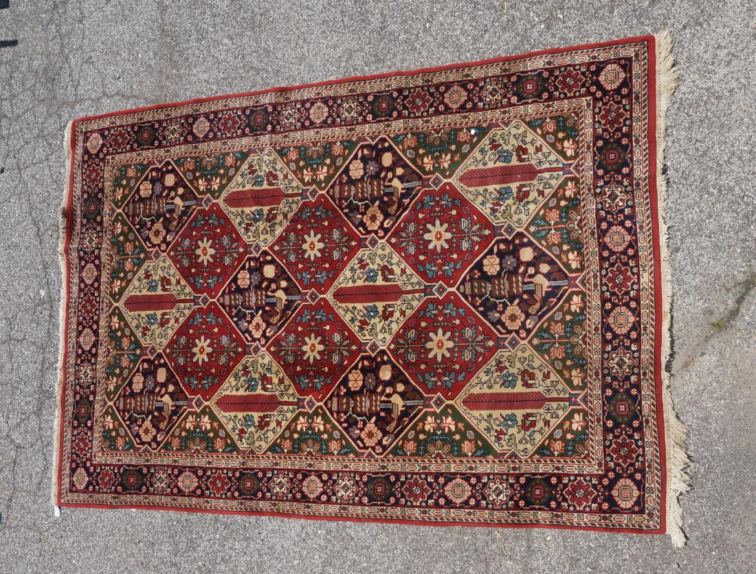9'3" x 6'2" Handmade Oriental  Style Rug Carpet. (1 of 6)
