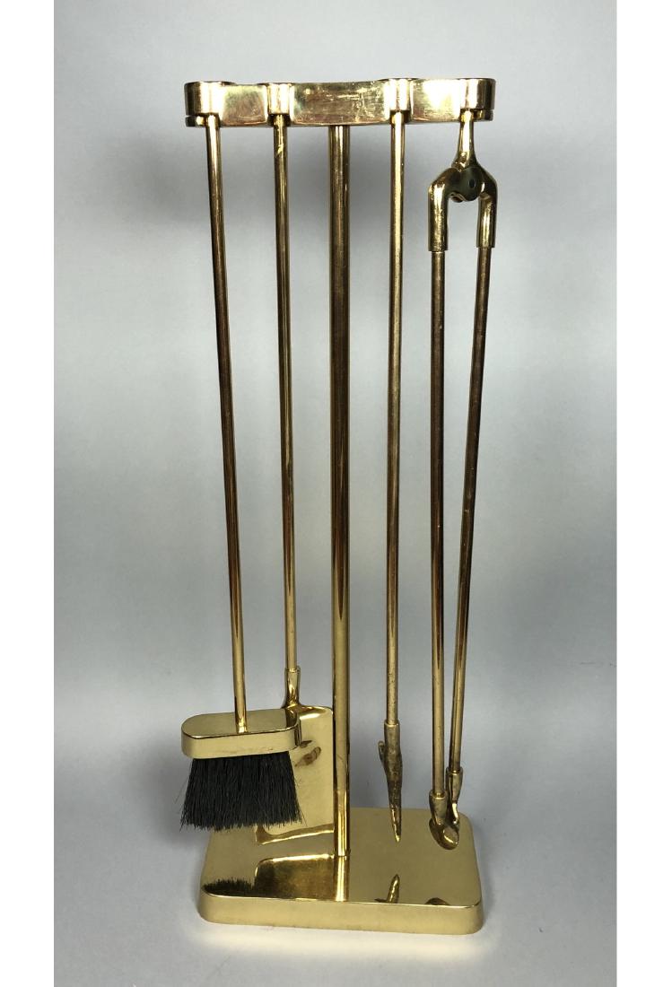 Virginia Metalcrafters Fireplace Tools. Brass Mod (1 of 7)