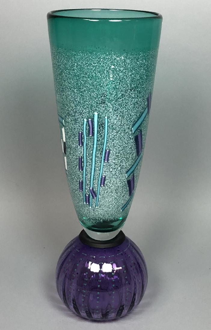 GORDON PIZZICHILLO Contemporary Art Glass Vase. A (1 of 6)