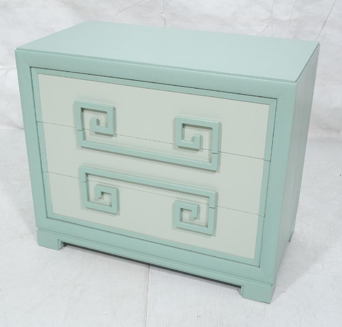 KITTINGER Green Painted "Mandarin" Bachelors Ches (1 of 12)