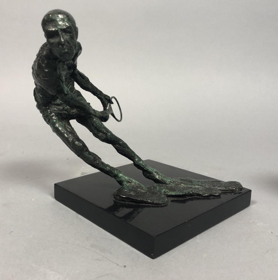 STANLEY BLEIFELD Bronze Modernist Sculpture "The (1 of 6)