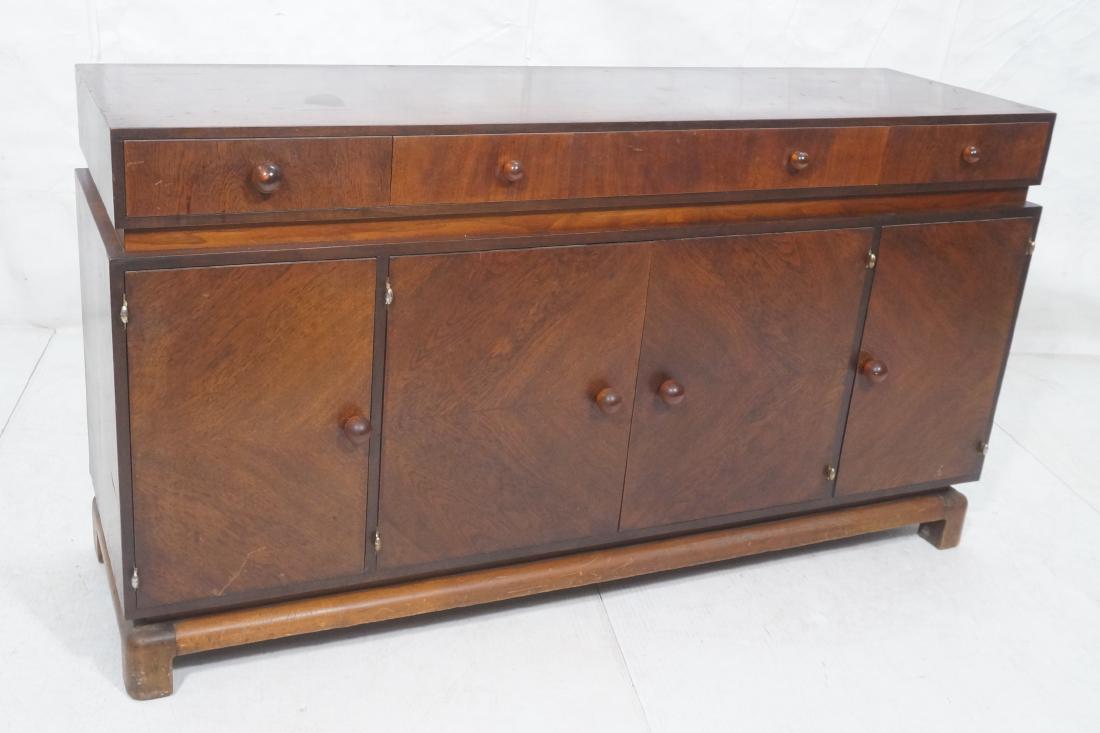 Art DECO Modernist Credenza. 3 drawer upper cabin (1 of 13)