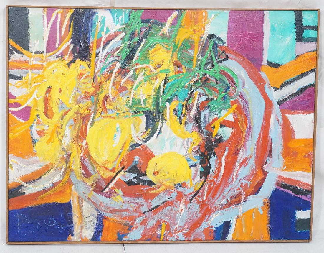 WILLIAM SMITH RONALD Abstract Expressionist Paint (1 of 9)