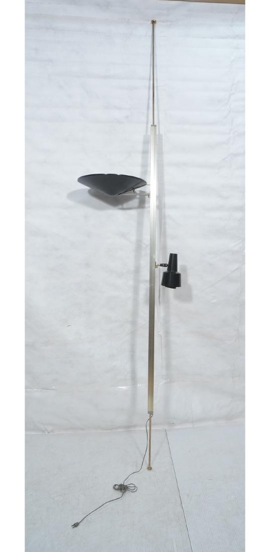 LIGHTOLIER Tension Rod Modernist Floor Lamp. 1 la (1 of 12)