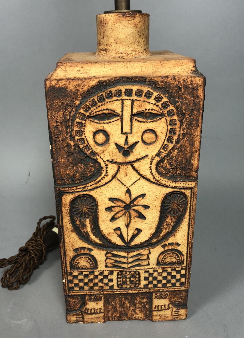 ROGER CAPRON Sculptural Figural Pottery Table Lam (1 of 8)