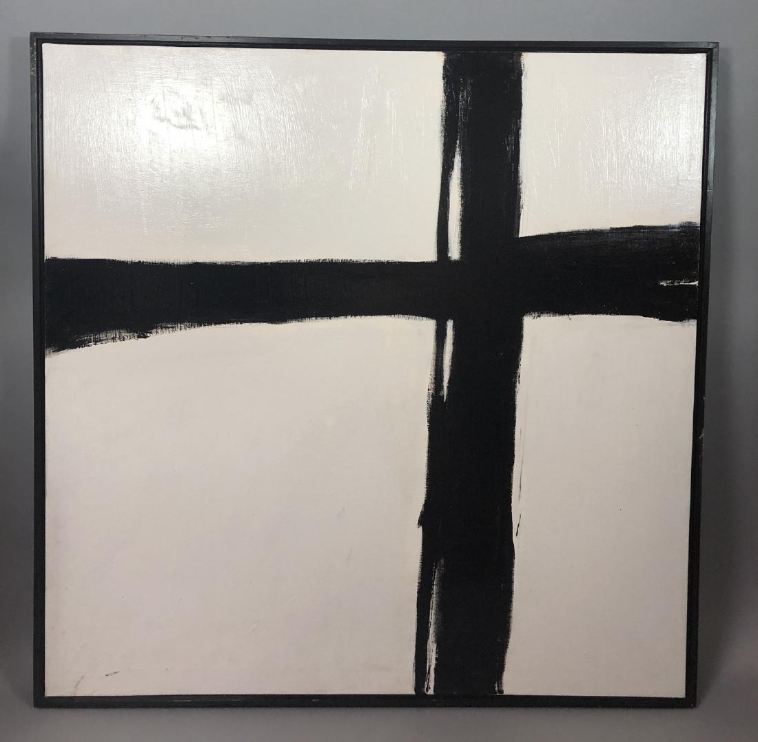 Robert Motherwell Inspired Abstract Painting. Abs (1 of 6)