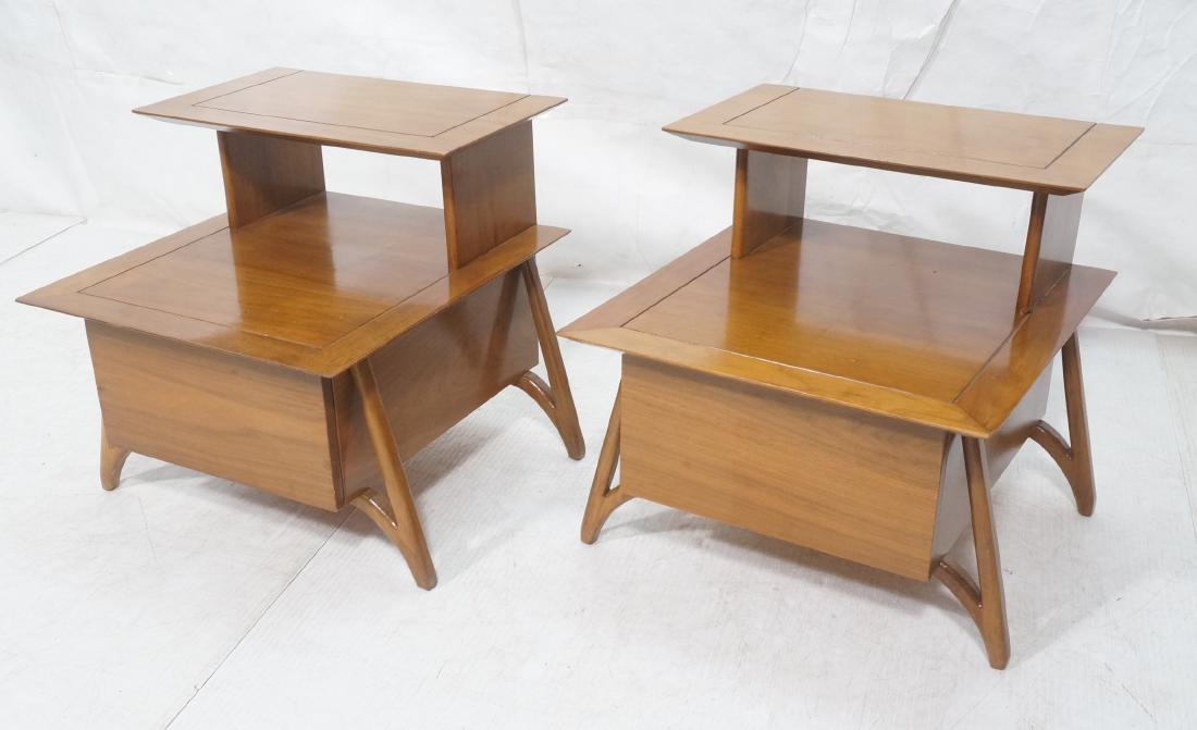 Pr Italian Modern Style Night Stands Side Tables. (1 of 11)