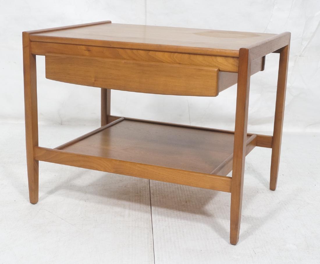 ERWIN LAMBETH One Drawer Modernist Side Table. Je (1 of 9)