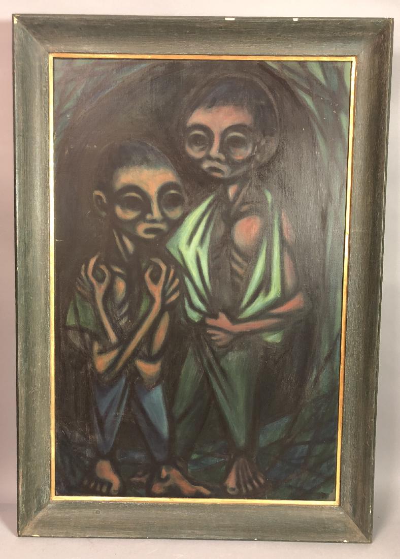 Jacques DUNHAM Signed Painting Modernist image of (1 of 9)