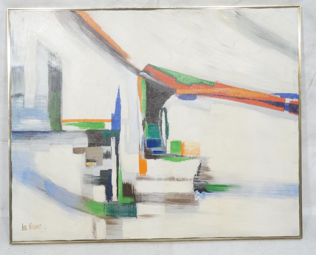 LEE REYNOLDS Lg Modernist Abstract Painting. Colo (1 of 11)