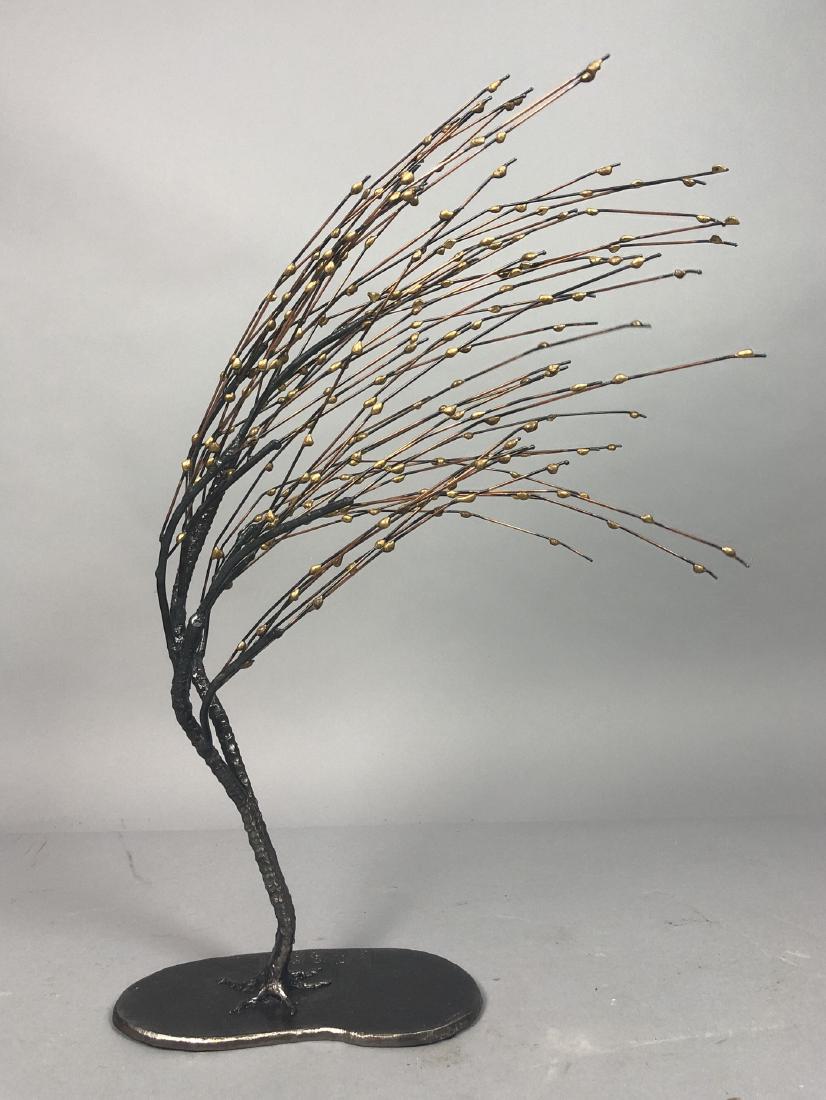WESSEL Brutalist Mixed Metal Tree Sculpture. Tree (1 of 6)