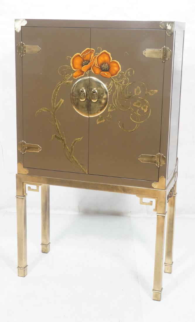 MASTERCRAFT Asian Style Floral Decorated Cabinet (1 of 13)
