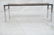 Modernist Chrome Frame Small Coffee Table. Inset - 2
