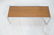 Modernist Chrome Frame Small Coffee Table. Inset - 3