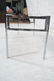 Modernist Chrome Frame Small Coffee Table. Inset - 4