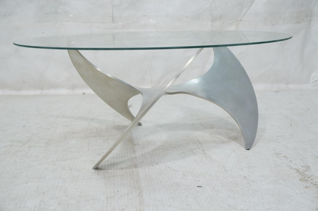 Knut Hesterberg Aluminum "Propellor" Base Moderni (1 of 7)