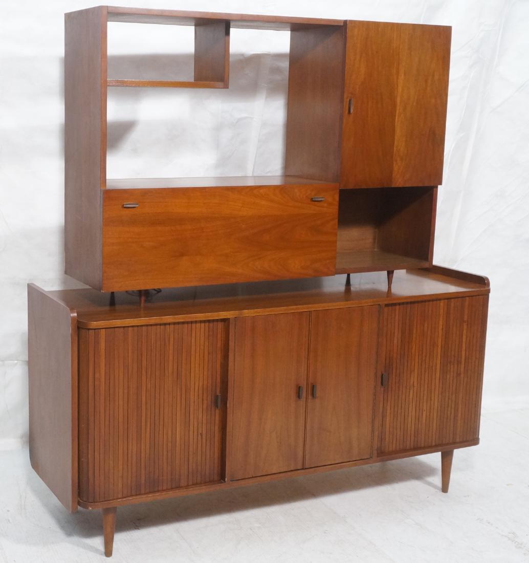 2 part Danish Teak Credenza Bar Cabinet Top. Rais (1 of 12)