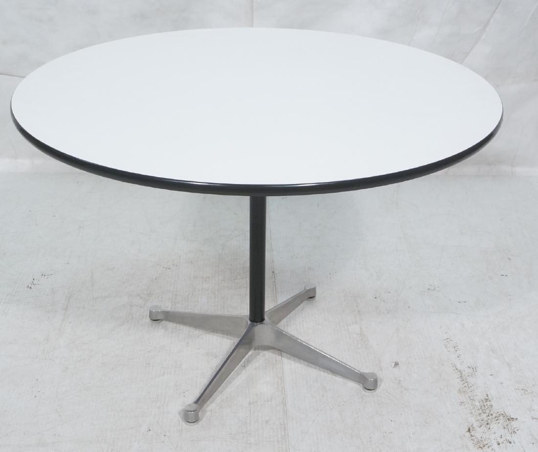 Herman MIller Dining Table.  Modernist White Lami (1 of 7)