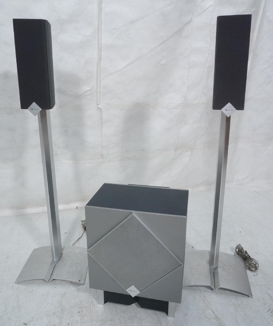 NAKAMICHI 3pc Stereo Speaker Set. Center base spe (1 of 9)