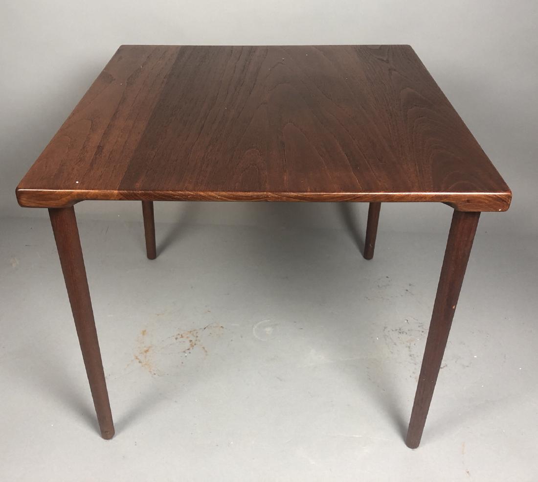 PETER HVIDT Danish Modern Teak Side Table. John S (1 of 6)