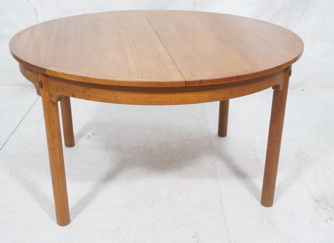BORGE MOGENSEN Round Danish Modern Dining Table. (1 of 13)
