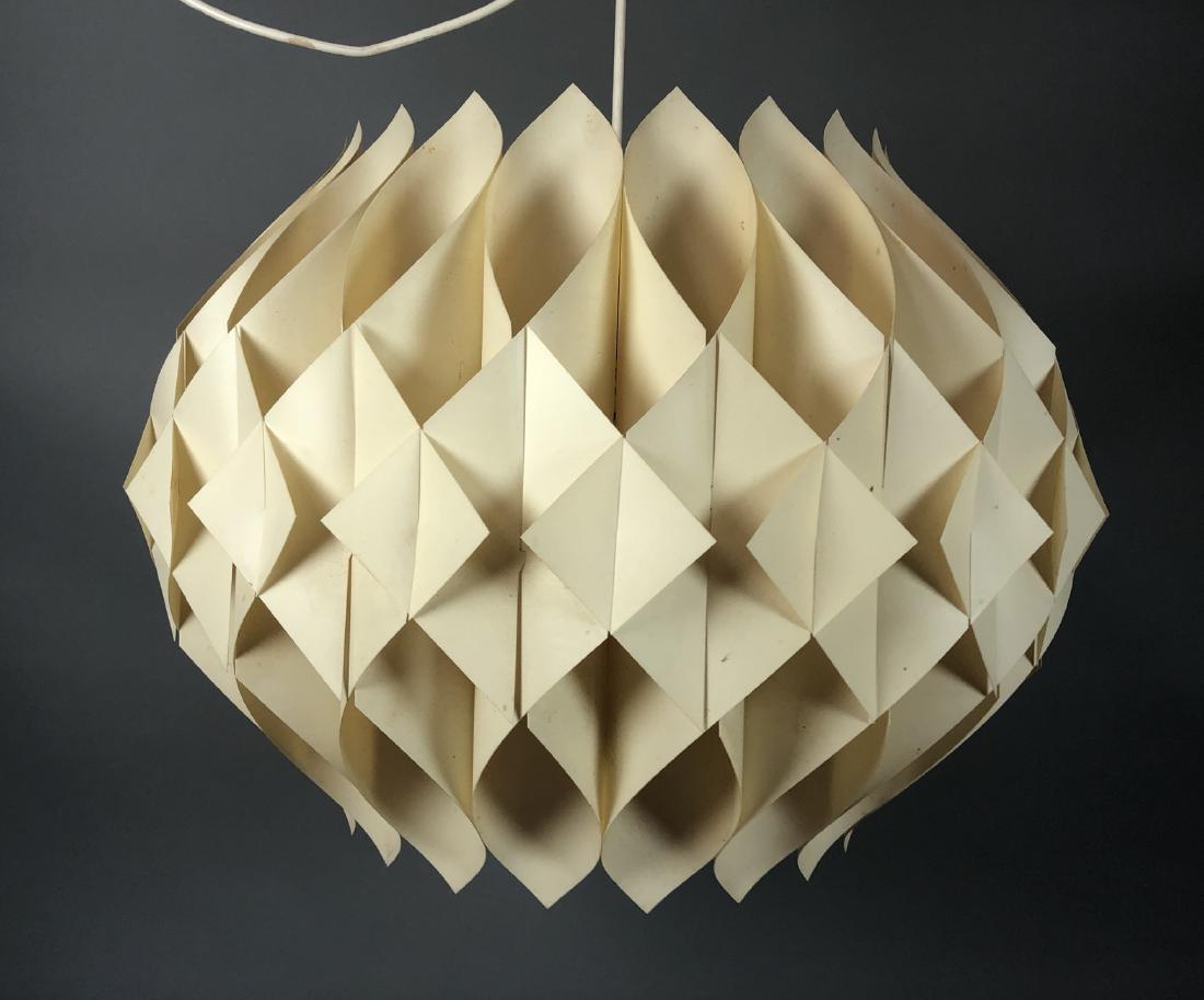 Mid Century Modern Origami Style Hanging Chandeli (1 of 8)