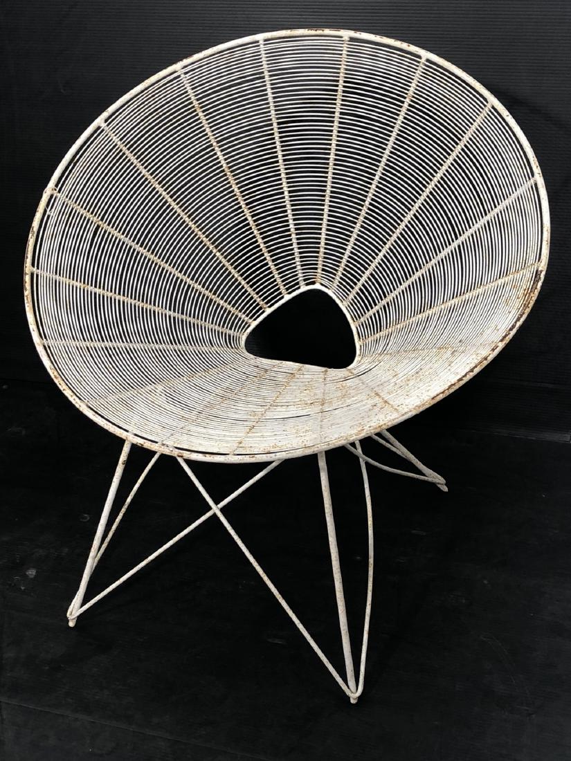 Vintage Wire Hoop Chair. Cats Cradle Base. Modern (1 of 6)
